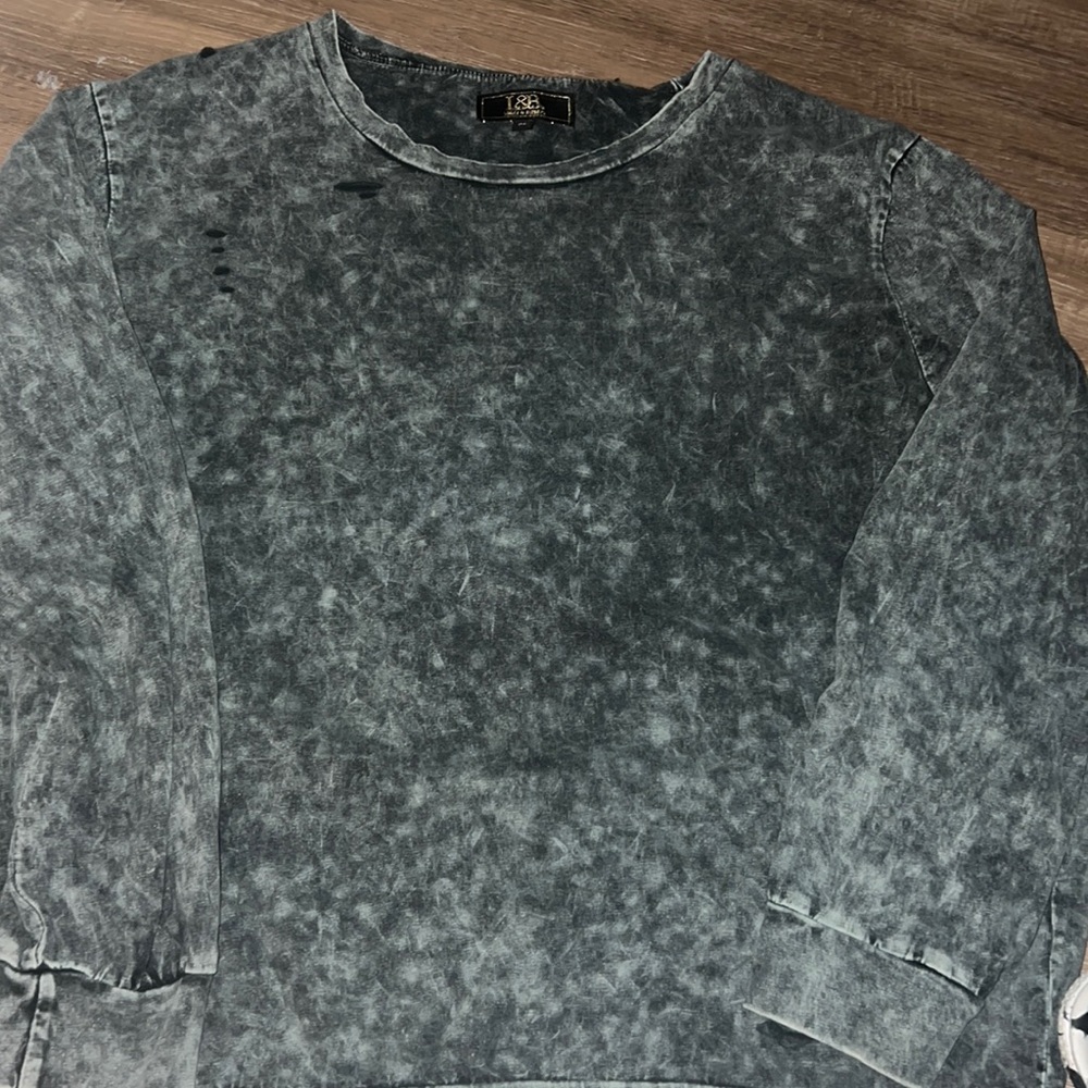 Washed out long sleeve